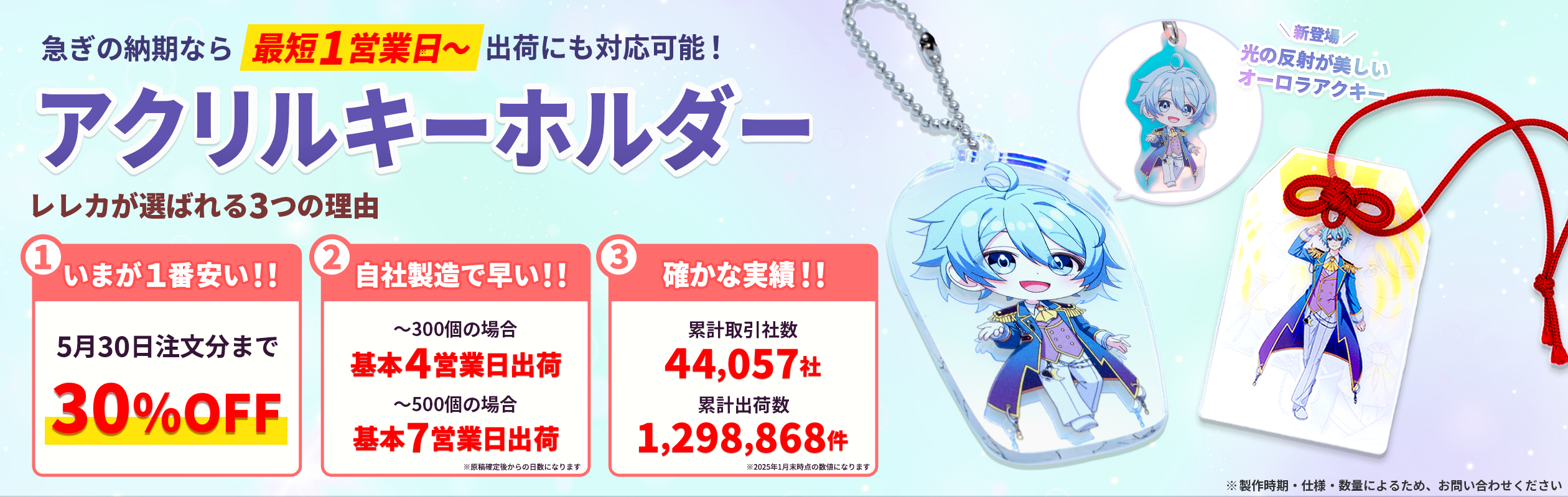 アクリルキーホルダー