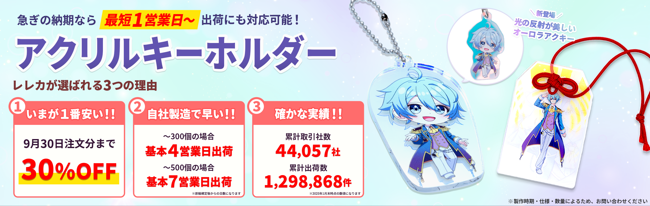 アクリルキーホルダー